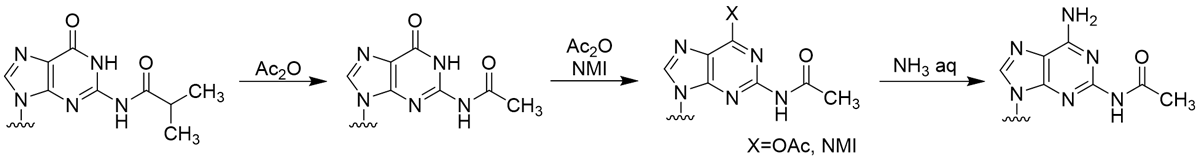 グアノシン由来の不純物の生成