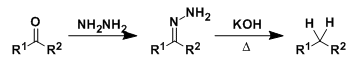アルデヒド・ケトン→アルカン