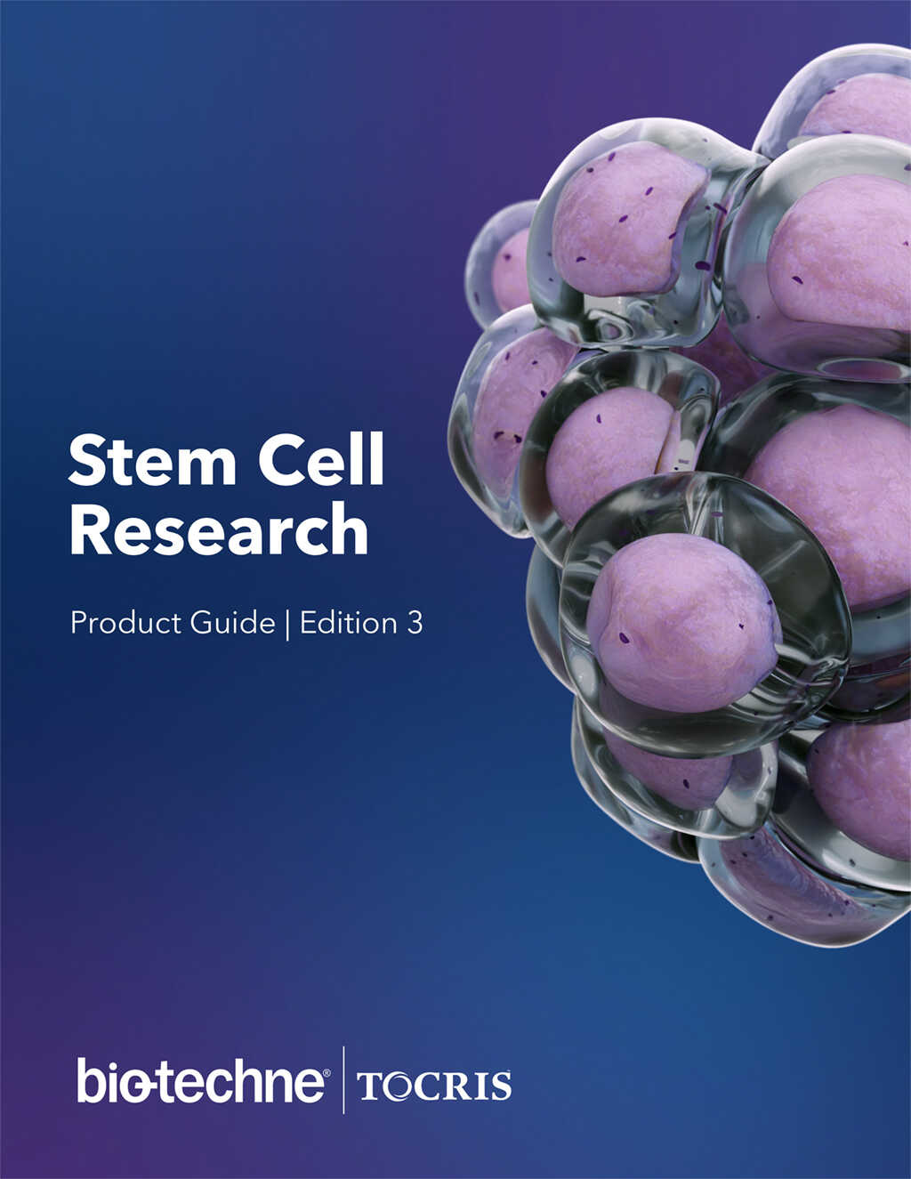 表紙イメージ：Stem Cell Research Product Guide