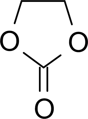 Ethylene Carbonateの構造式