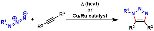 ヒュスゲン双極子環化付加(Huisgen 1,3-dipolar cycloaddition)