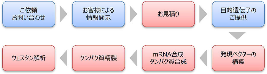 サービスの流れ