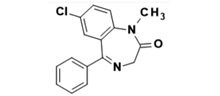 ジアゼパム (MW 285)