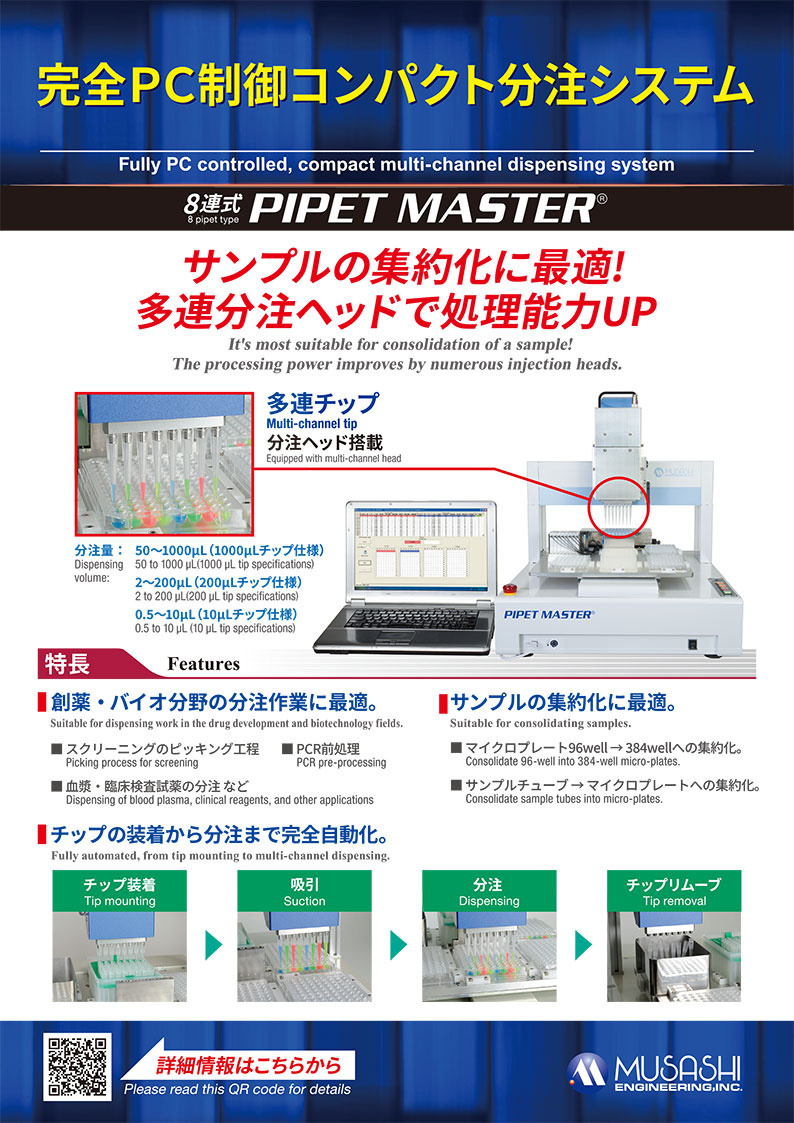 8連式 PIPET MASTER