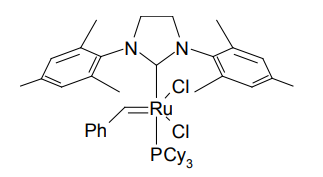 Grubbs 第二世代メタセシス触媒（Cy：シクロへキシル基）