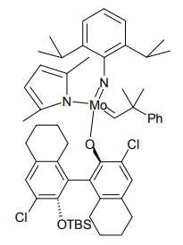Schrock と Hoveyda による不斉オレフィンメタセシス触媒