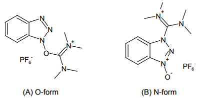 (A) O-form, (B) N-form