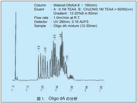 図1．Oligo dAの分析