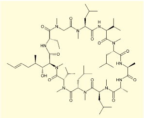 図１．シクロスポリン