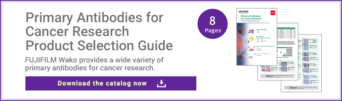 Primary Antibodies for Cancer Research Product Selection Guide DL