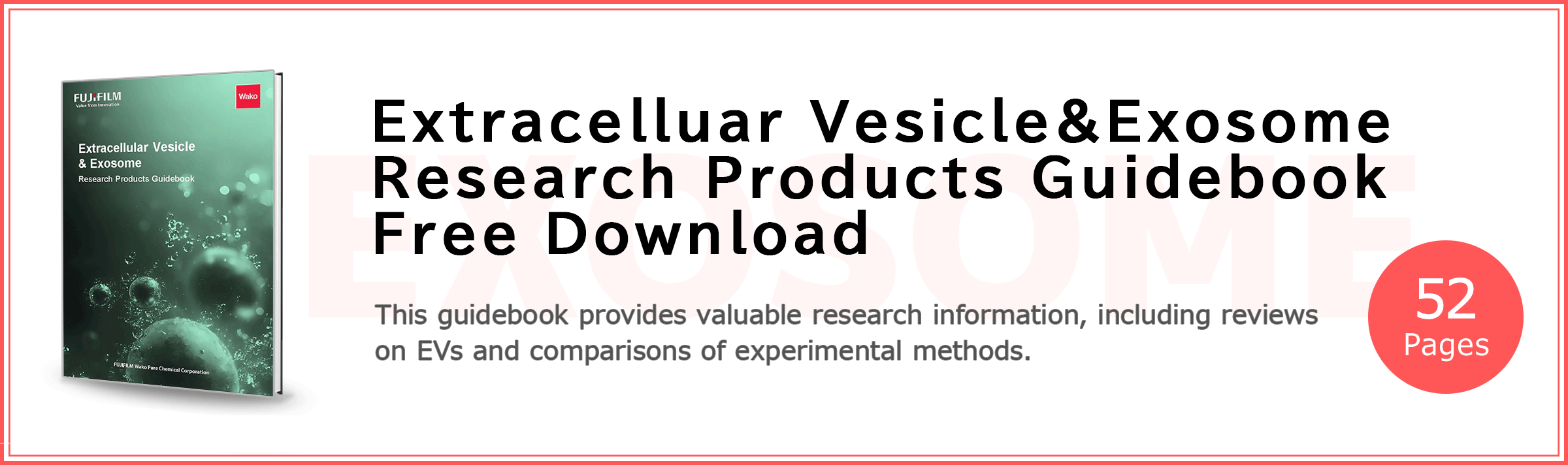 [Exosome Research] Free Catalog Download <New version!>
